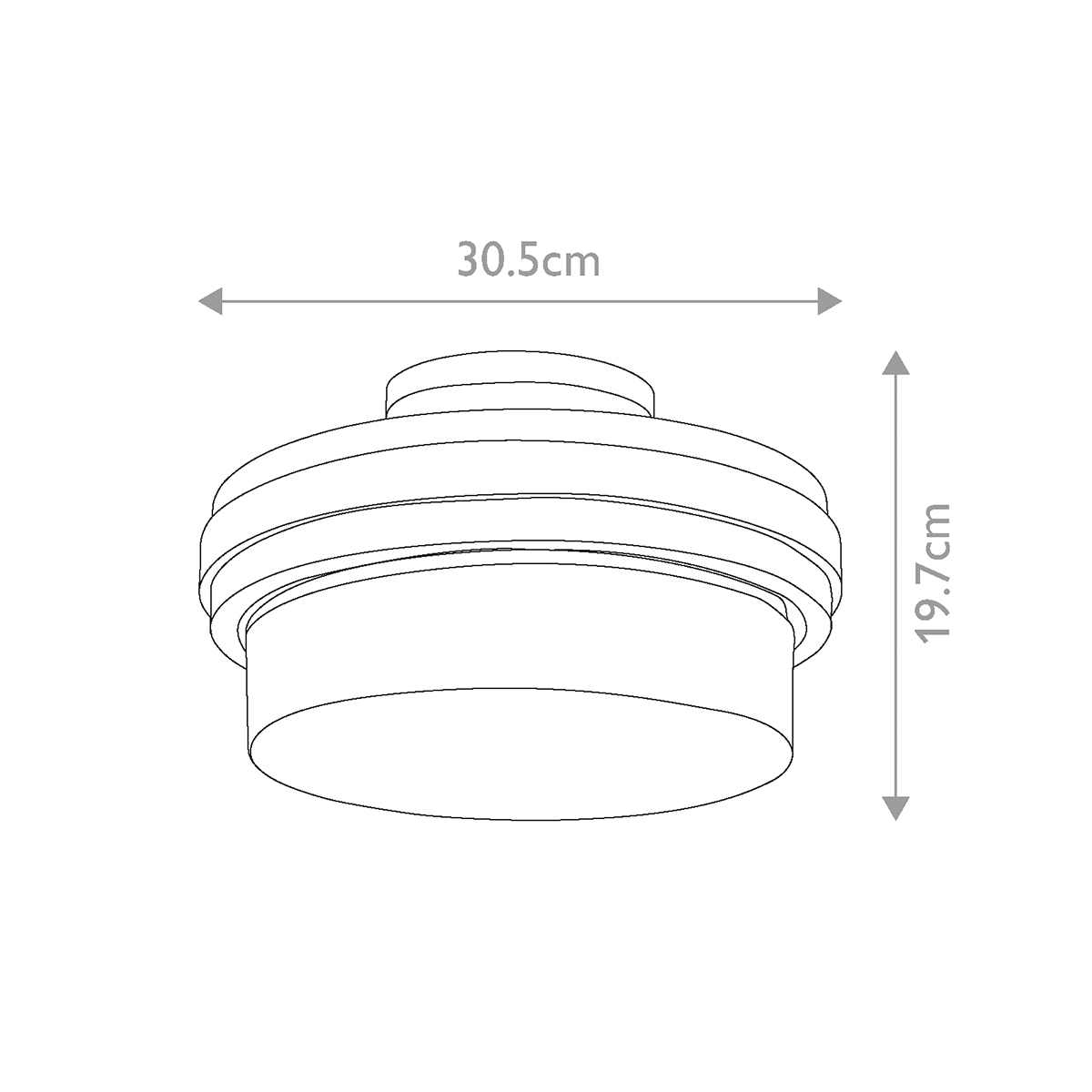 Потолочный светильник с прозрачным стеклянным плафоном с эффектом пузырьков Kichler в Новосибирске