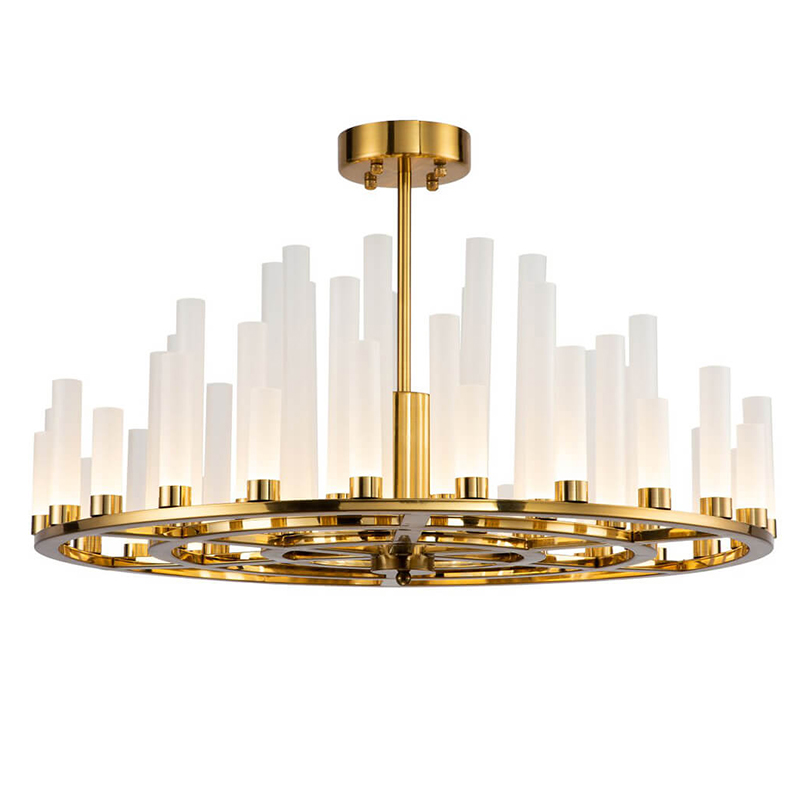 Люстра Candlestick Chandelier Глянцевое золото в Новосибирске | Loft Concept 