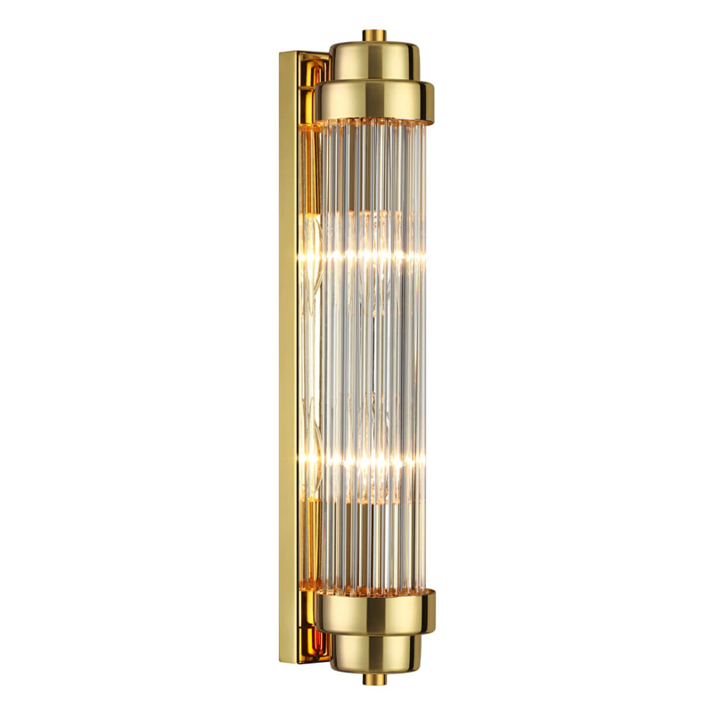 Бра Dirck Glass TUBE Sconce Gold Золотой в Новосибирске | Loft Concept 