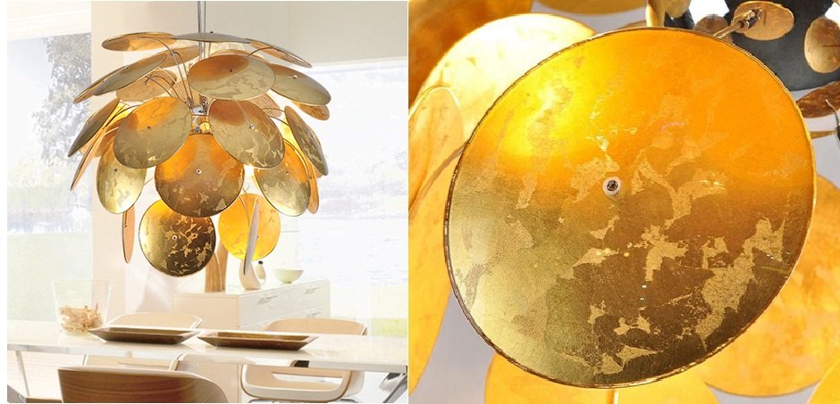 Люстра Discoco Gold Leaf - Loft-Concept в Новосибирске