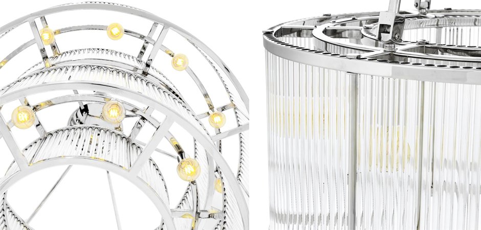 Люстра Chandelier Bernardi Nickel - Loft-Concept в Новосибирске