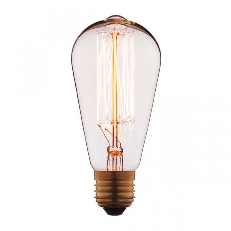 Лампочка Loft Edison Retro Bulb №44 40 W  в Новосибирске | Loft Concept 