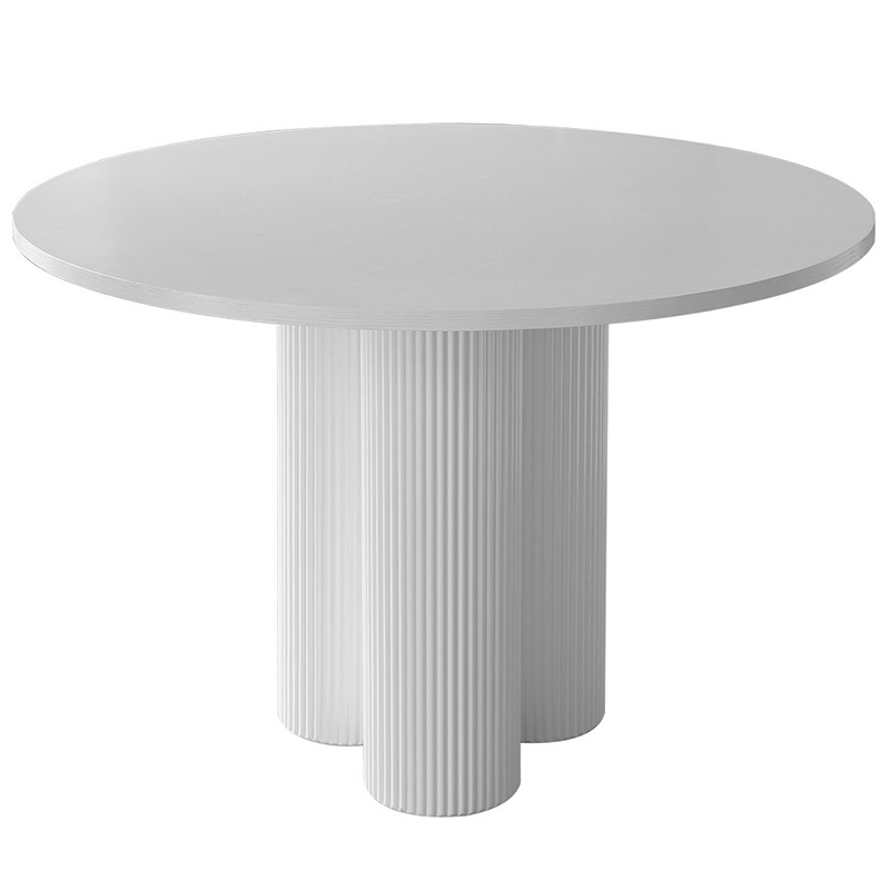 Круглый обеденный стол Hope White Round Dining Table  в Новосибирске | Loft Concept 