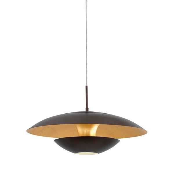 Подвесной светильник Saturn Pendant Brown Золотой Коричневый в Новосибирске | Loft Concept 