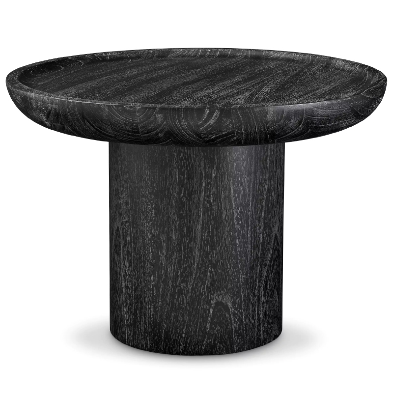 Приставной стол Eichholtz Side Table Rouault Черный в Новосибирске | Loft Concept 