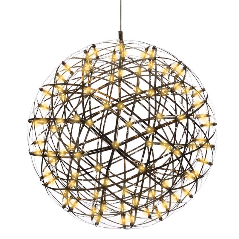 Люстра Moooi 3D Sphere Yellow lamp M Хром в Новосибирске | Loft Concept 