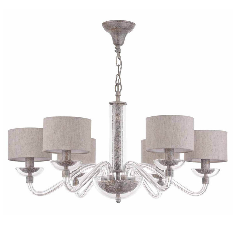 Люстра Sabella Light Chandelier 6 lamp Серый в Новосибирске | Loft Concept 