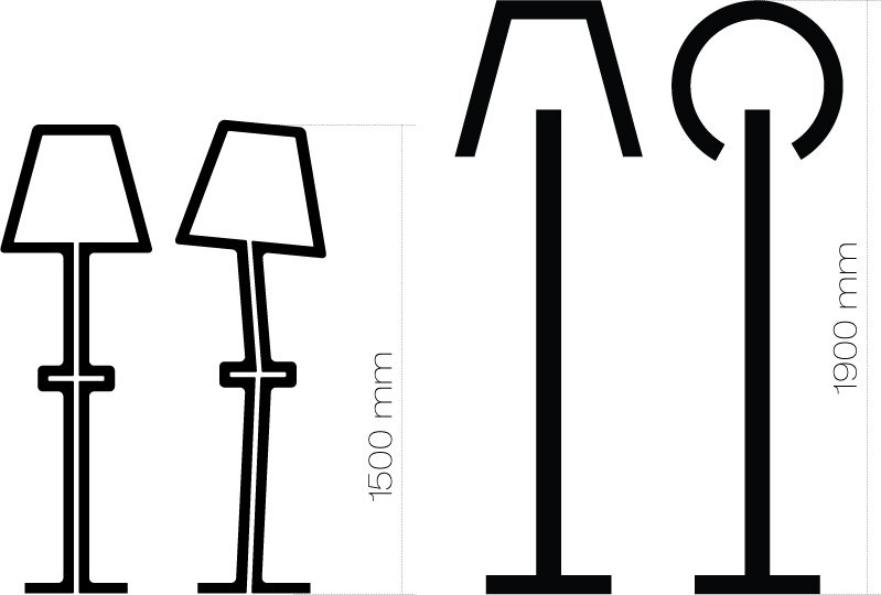 Торшер Flat O в Новосибирске