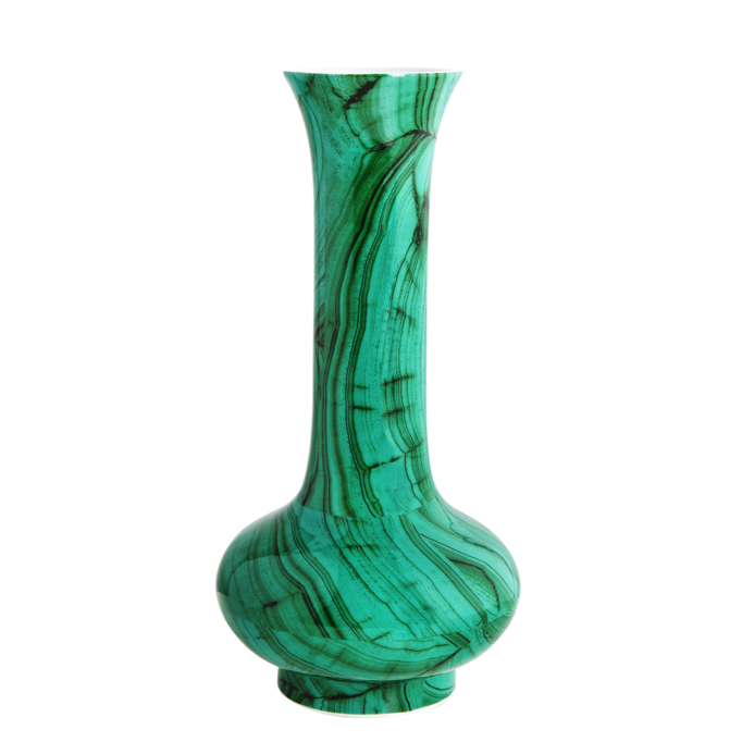 Ваза Malachite Vase vanessa Малахит в Новосибирске | Loft Concept 