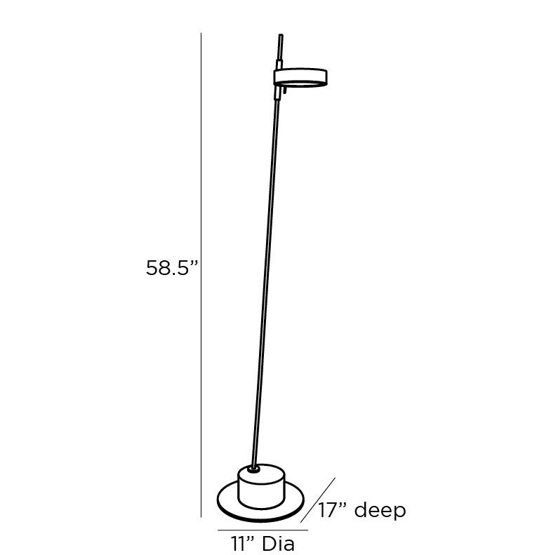 Торшер Arteriors PARK FLOOR LAMP в Новосибирске