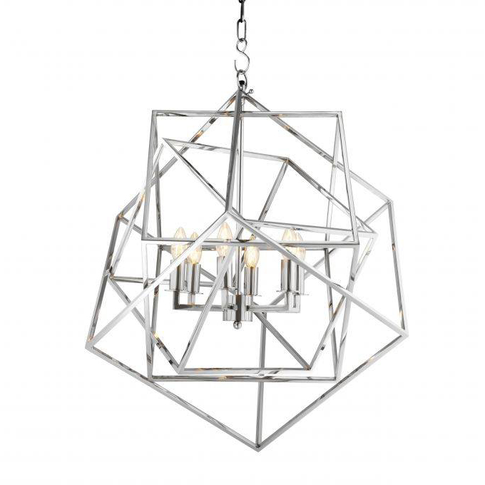 Eichholtz Lantern Matrix Nickel Никель в Новосибирске | Loft Concept 