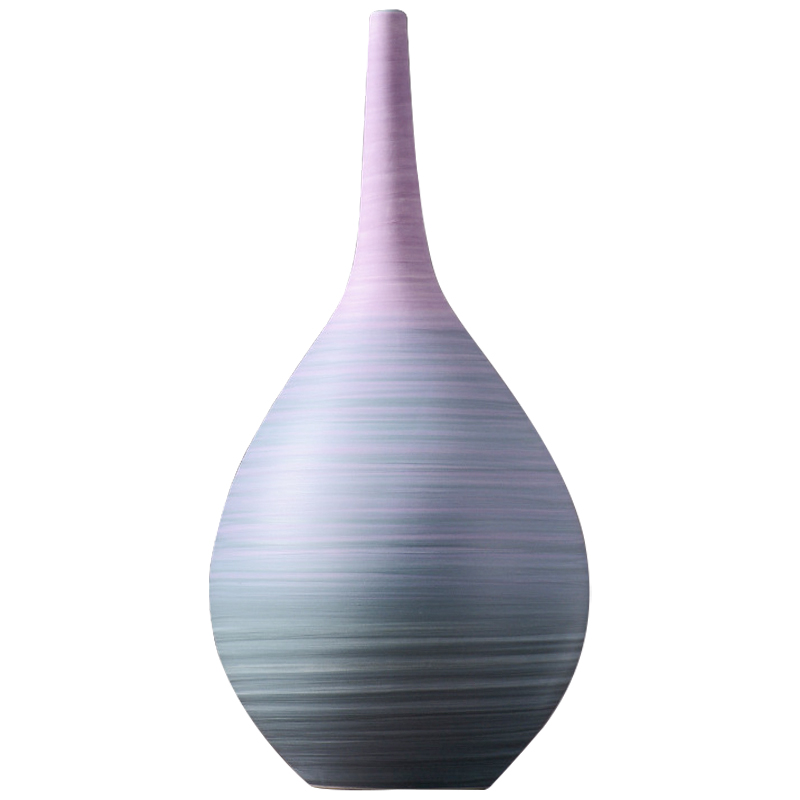 Ваза Gradient Vase 35 Сиреневый Голубой Мульти в Новосибирске | Loft Concept 