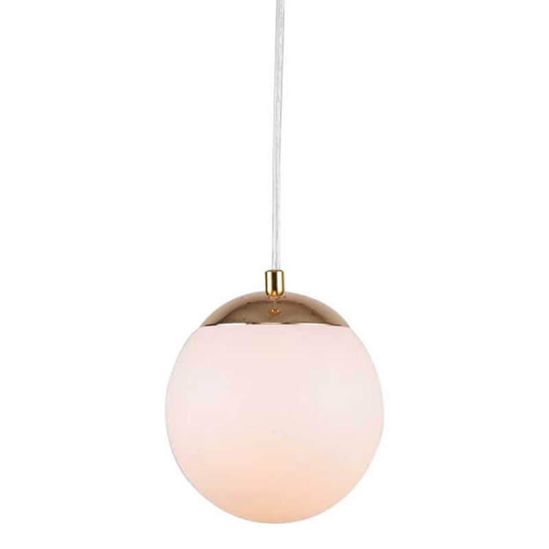 Подвесной светильник Amalthea Hanging Lamp Золотой Белый в Новосибирске | Loft Concept 