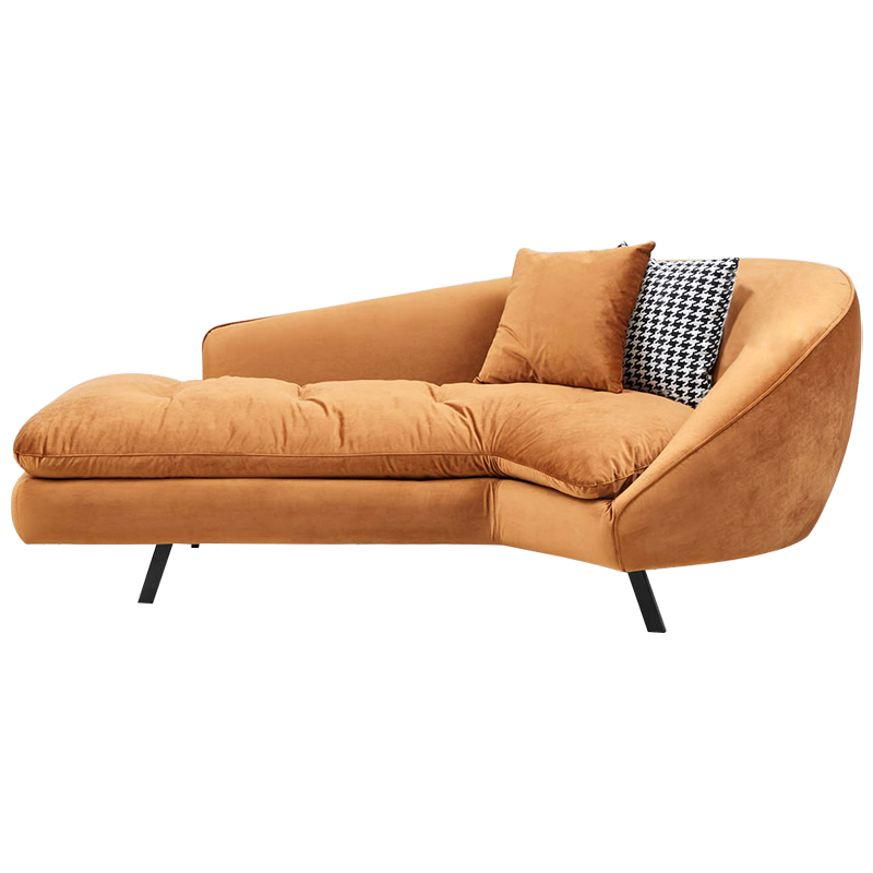 Диван Evangeline Caramel Sofa Карамель Черно-белый в Новосибирске | Loft Concept 