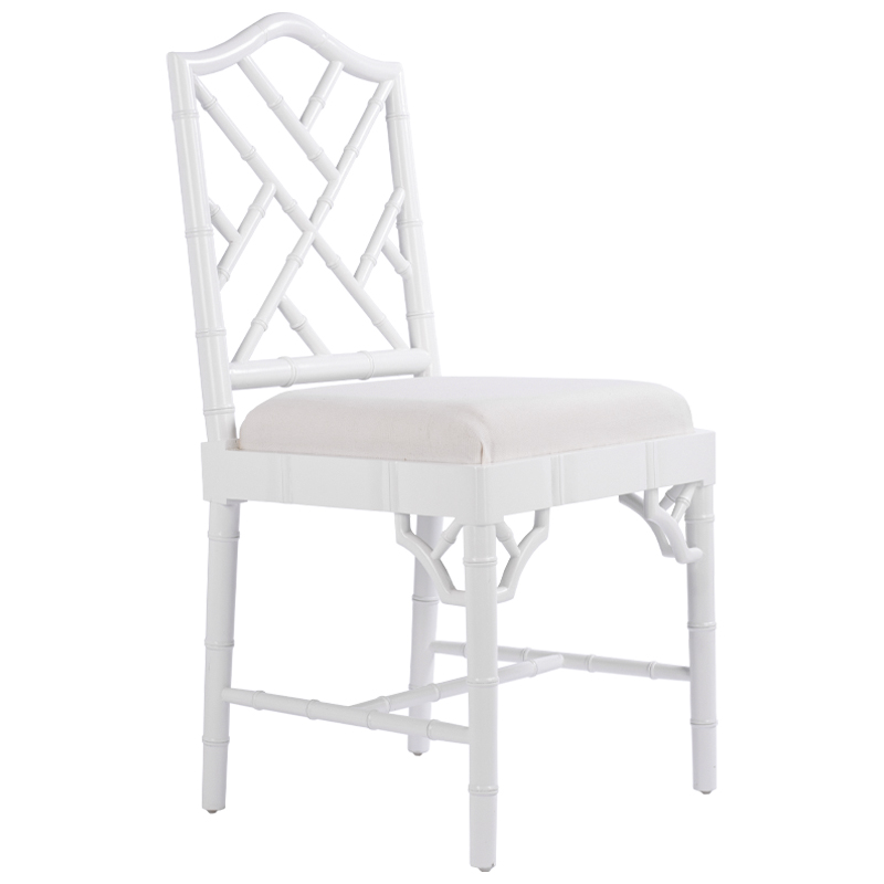 White Chippendale Chair Белый в Новосибирске | Loft Concept 