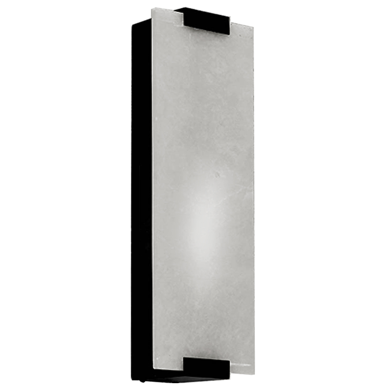 Бра Marble Rectangle Wall Lamp Black Черный в Новосибирске | Loft Concept 