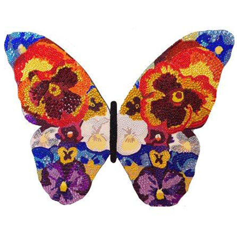 Картина “Pansy Bedazzled Butterfly Cut Out” Мульти в Новосибирске | Loft Concept 