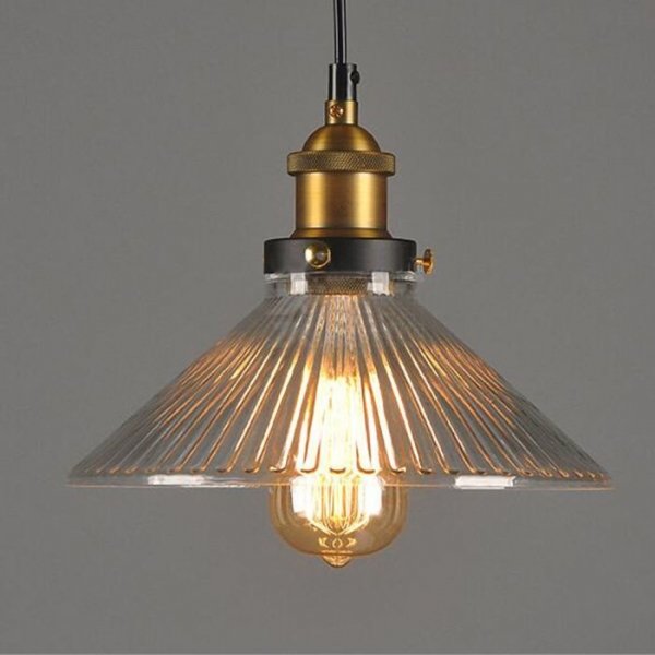 Подвесной светильник Loft Clear Glass Wibe Pendant  в Новосибирске | Loft Concept 