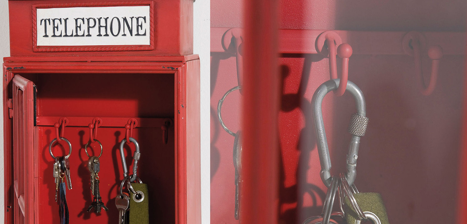 Ключница Red Telephone Box - фото