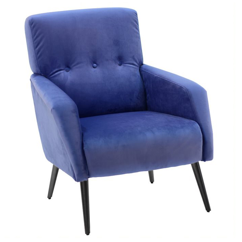 Кресло Diaspro Chair blue Синий в Новосибирске | Loft Concept 