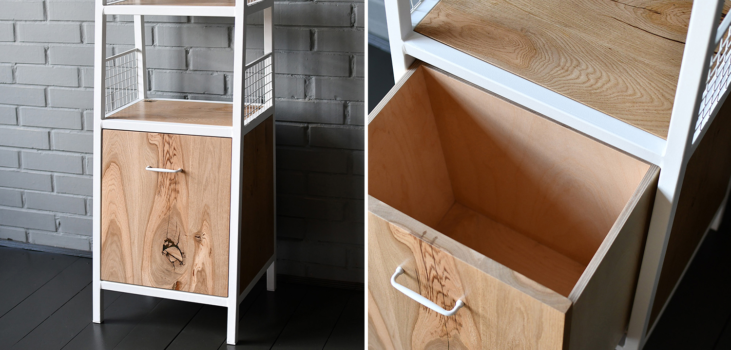 Стеллаж Bartlett Industrial Metal Rust Rack - фото №1