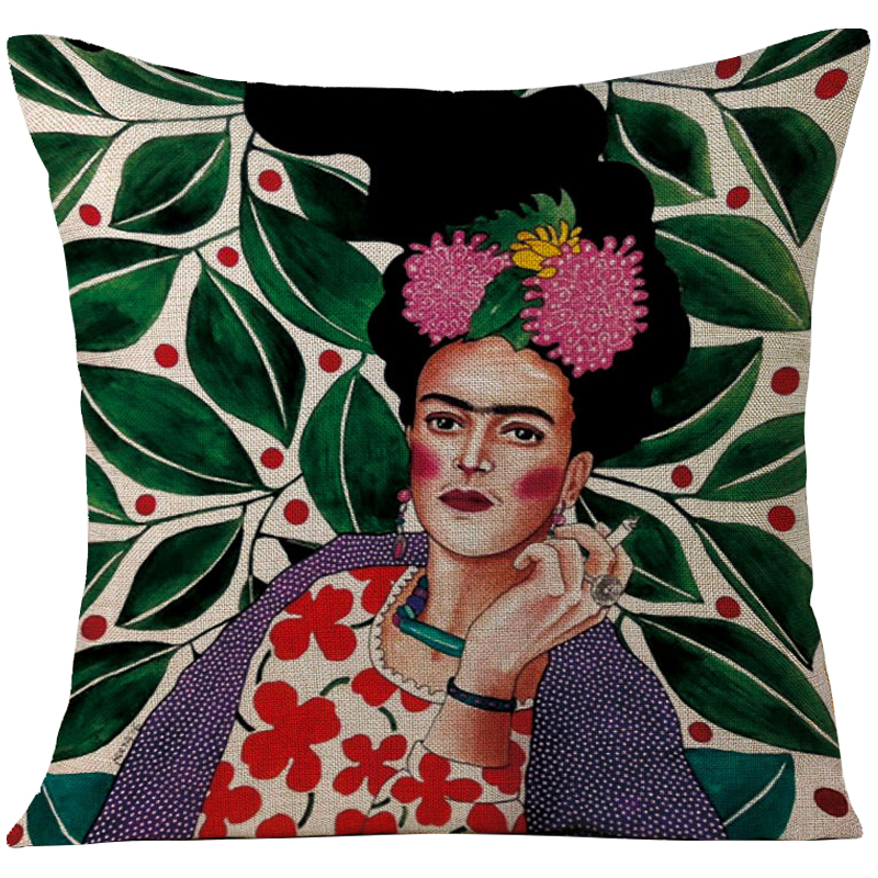 Декоративная подушка Frida Kahlo 13 Мульти в Новосибирске | Loft Concept 