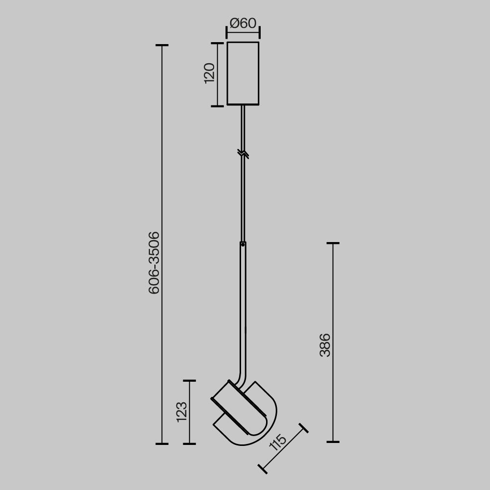 Подвесной светильник в цвете Латунь Levix в Новосибирске