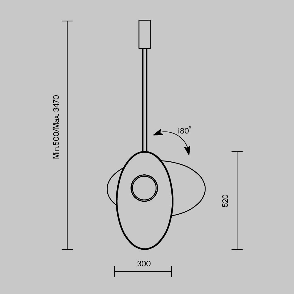 Подвесной светильник Evolution 3000К 9Вт в Новосибирске