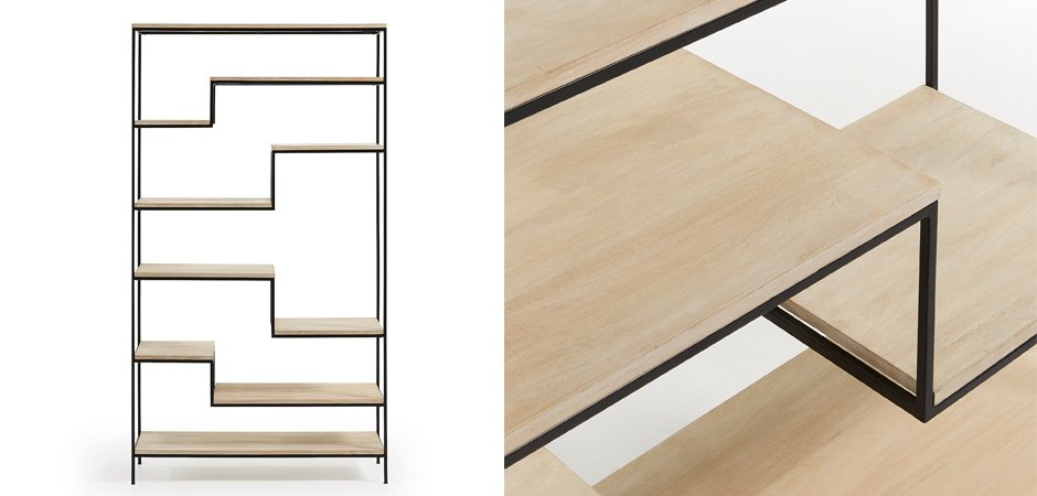 Стеллаж Metal Geometry Squares Стеллаж Metal Geometry Squares - Loft-Concept в Новосибирске