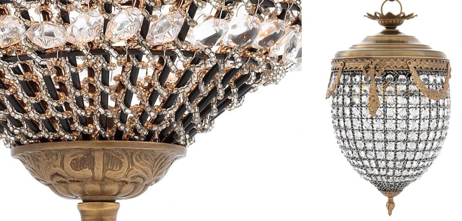 Люстра Chandelier Emperor S Brass - Loft-Concept в Новосибирске