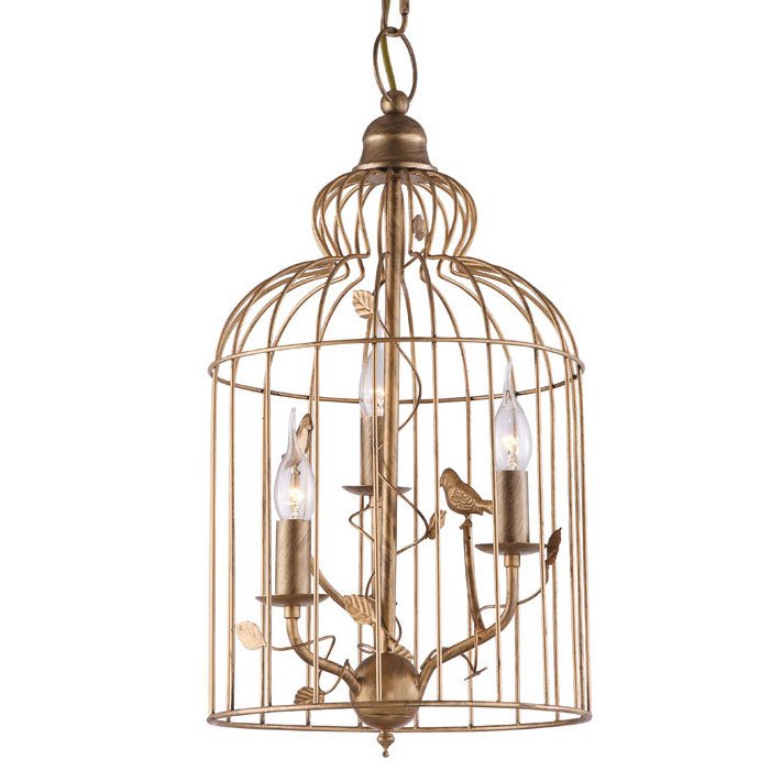 Люстры BIRDCAGE CHANDELIER copper Медь в Новосибирске | Loft Concept 