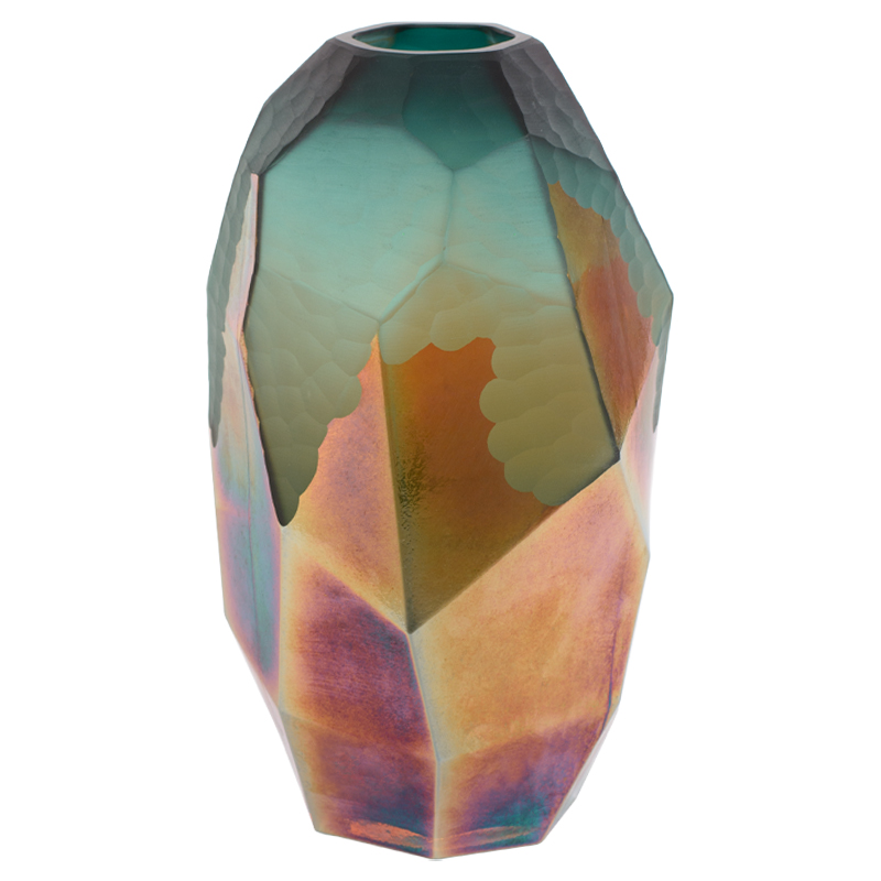 Ваза Polygonal Vase multi-colored Мульти в Новосибирске | Loft Concept 