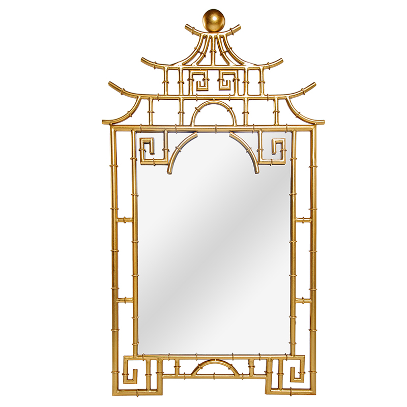 Зеркало Pagoda Mirror Gold 128 Золотой в Новосибирске | Loft Concept 