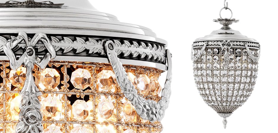 Люстра Chandelier Emperor XS Nickel - Loft-Concept в Новосибирске