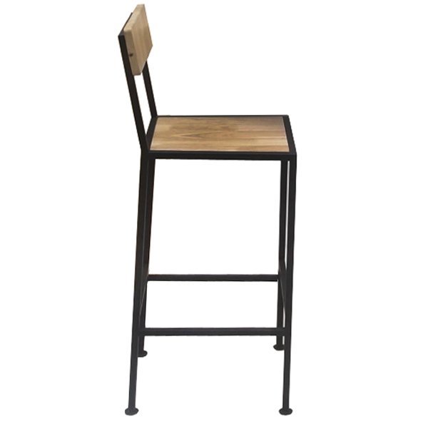 Барный стул Kraft Loft bar stool Коричневый Черный в Новосибирске | Loft Concept 