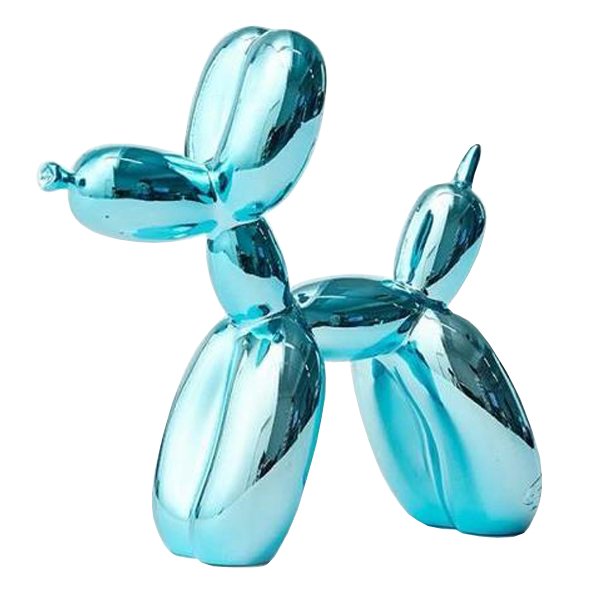 Статуэтка Jeff Koons Balloon Dog Turquoise Бирюзовый в Новосибирске | Loft Concept 