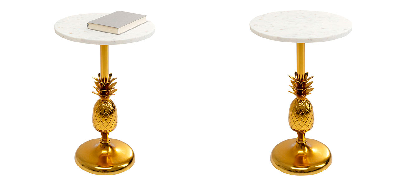 Столик с круглой столешницей Tropical forest - фото