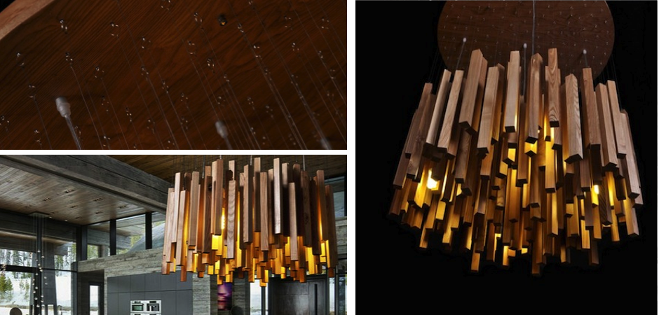 Люстра Wooden September Rain - фото №2