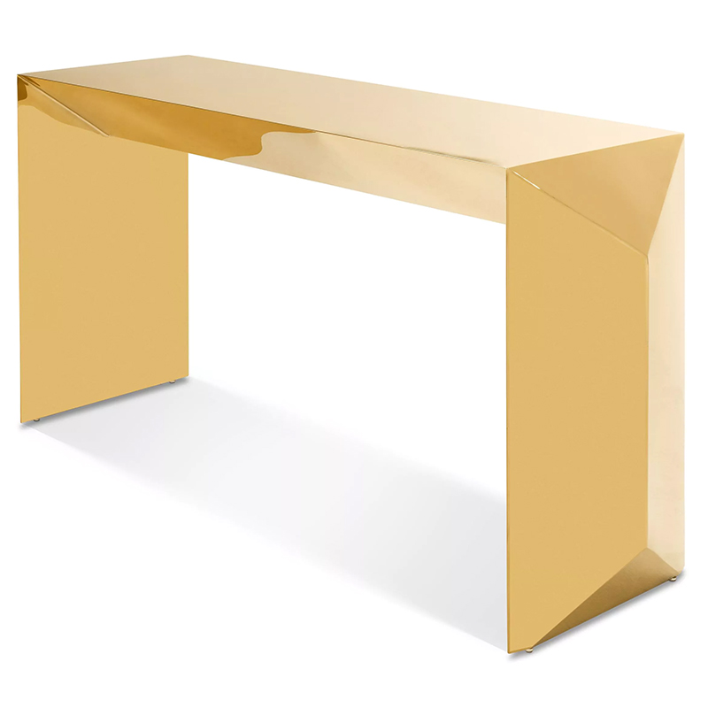 Консоль Eichholtz Console Table Carlow Gold Золотой в Новосибирске | Loft Concept 