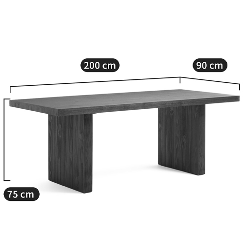 Большой обеденный стол Furuya Dining Table в Новосибирске