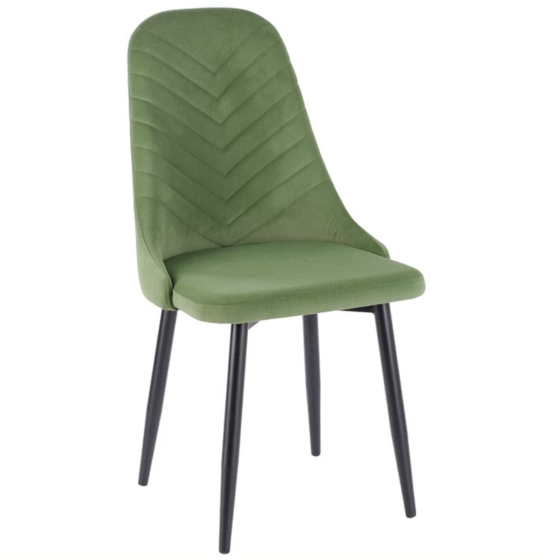 Стул Wijan Chair green Зеленый Черный в Новосибирске | Loft Concept 