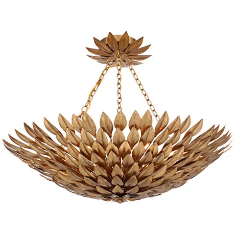 Люстра Crystorama Broche plumage  Antique Gold CHANDELIER Золотой в Новосибирске | Loft Concept 