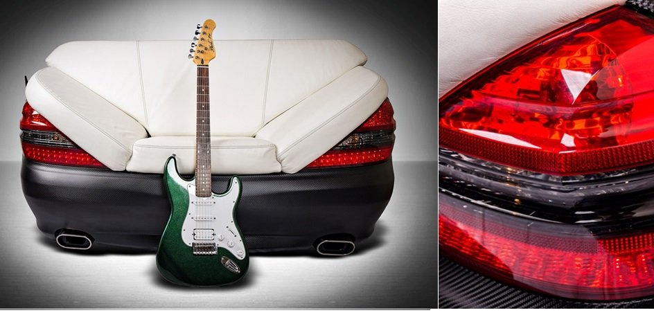 Диван MERCEDES BENZ SL AMG ROOM - Loft-Concept в Новосибирске