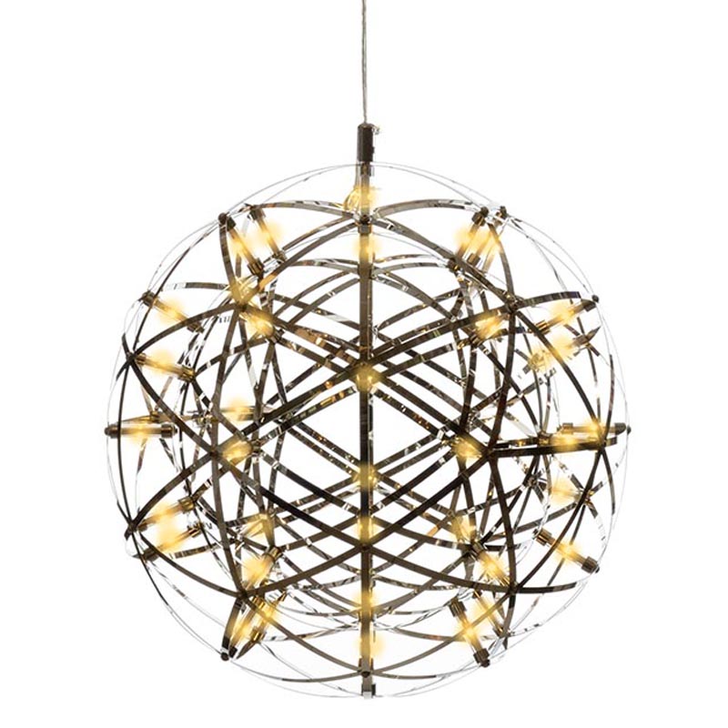 Люстра Moooi 3D Sphere Yellow lamp S Хром в Новосибирске | Loft Concept 