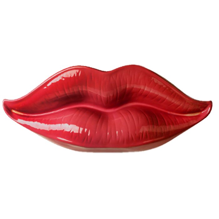 Настенный декор LIPS wall accessory RED Красный в Новосибирске | Loft Concept 