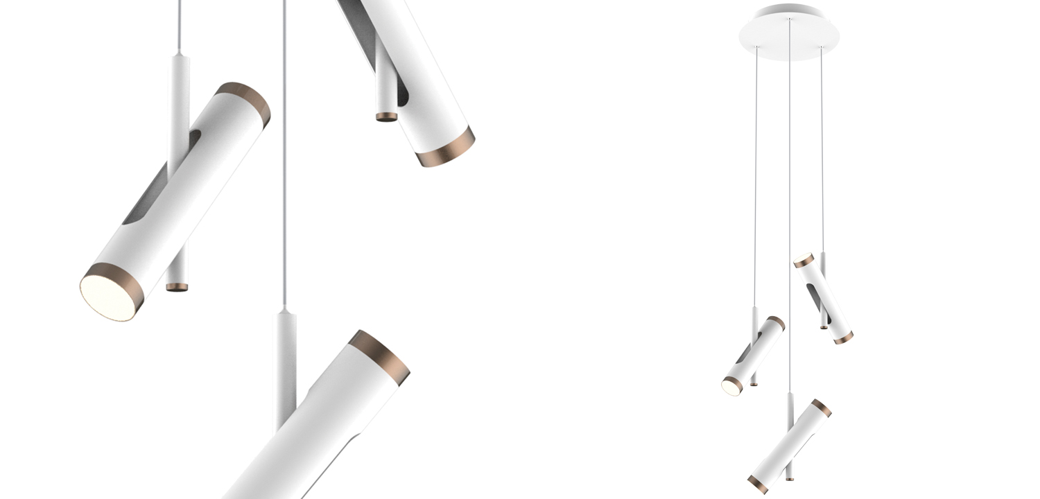 Люстра Rainer Chandelier Trio white - фото