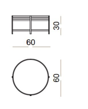 Столик Ula Low table ULA001 в Новосибирске