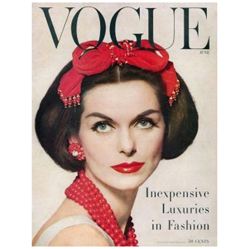 Постер Vogue Cover 1956 June  в Новосибирске | Loft Concept 