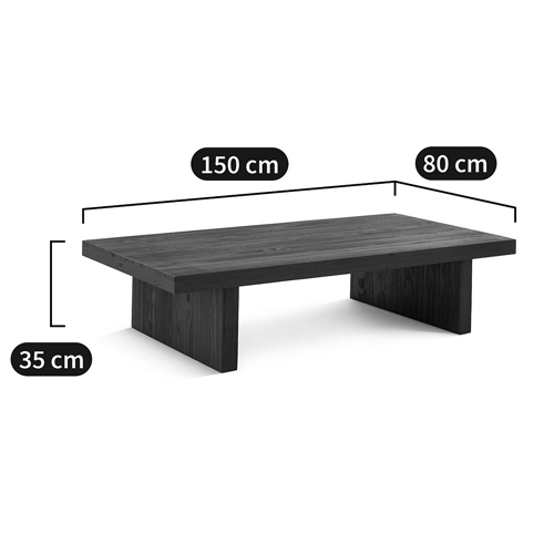 Журнальный стол из массива сосны Koda Coffee Table в Новосибирске