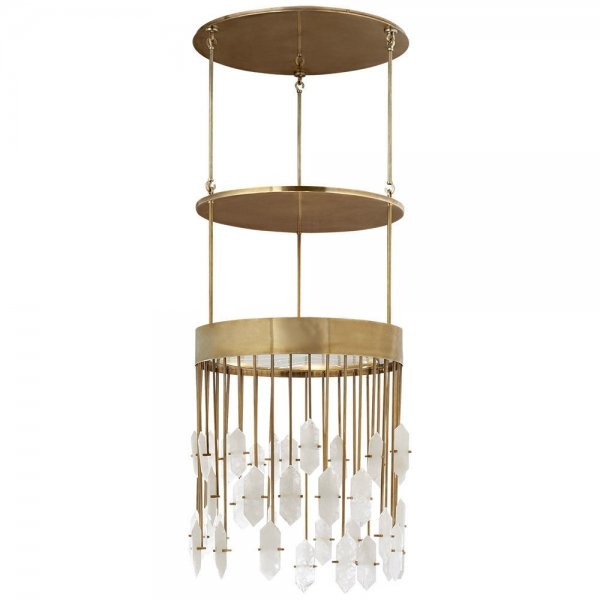 Люстра Kelly Wearstler Halcyon medium round chandelier Латунь в Новосибирске | Loft Concept 